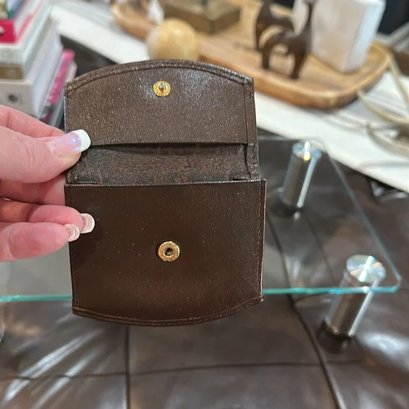 Authentic Vintage Burberry Coin Case Nova Check Shadow Horse Purse, VGUC - Picture 6 of 16